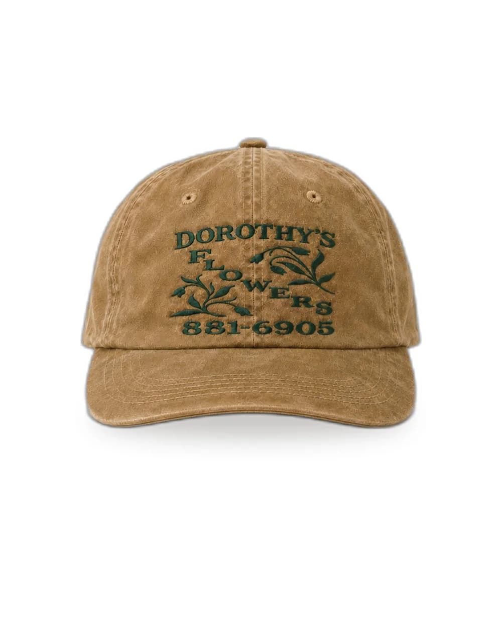 Burlap, Washed tan / Green