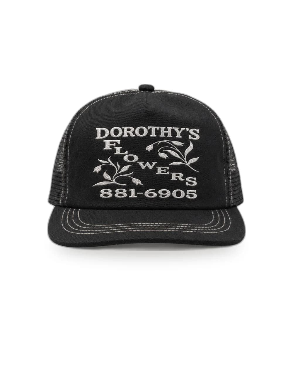 Closing Time, Black / Black, contrast stitch