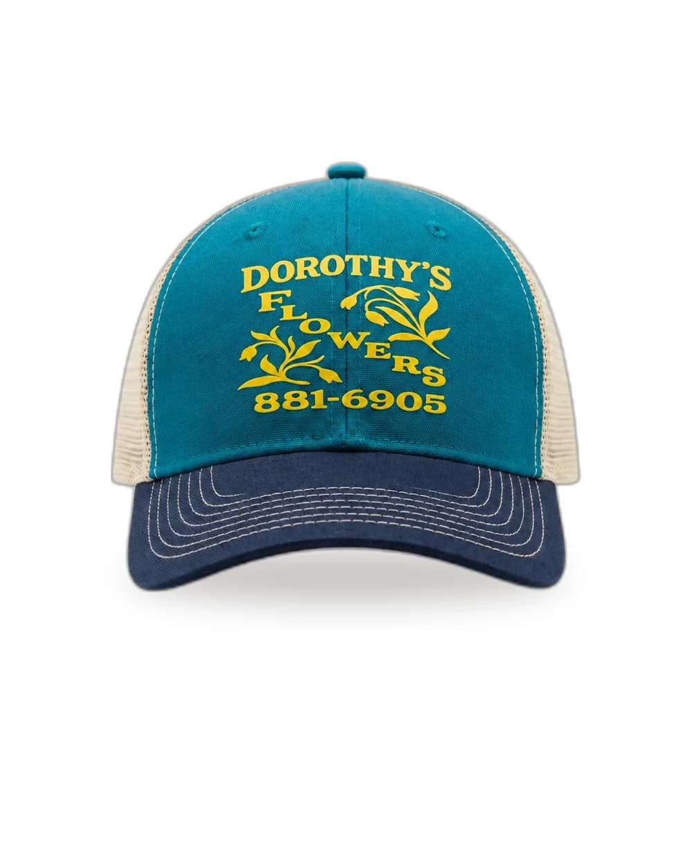 Water Your Flowers, Blue Teal / Birch / Navy
